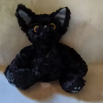 검은 고양이 봉제 인형