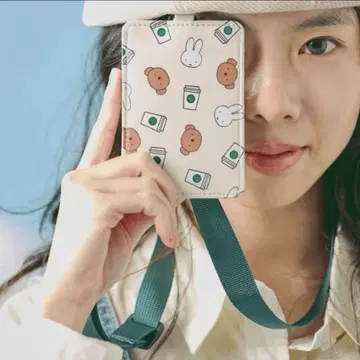 스타벅스 미피 콜라보 패스 케이스