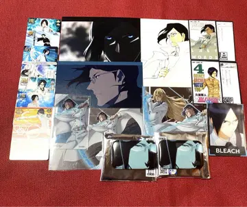 BLEACH 373 이시다 우류 엽서 캔뱃지 클리어 카드 뼈 카드