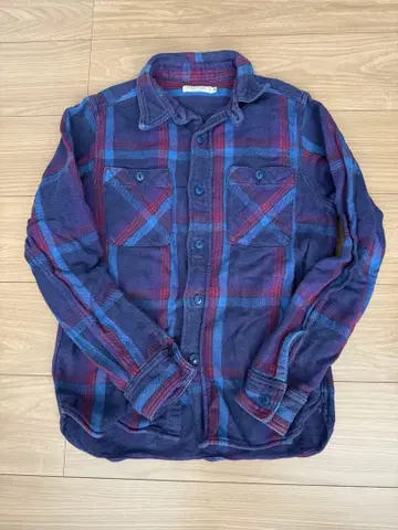 풀카운트 플란넬 체크 셔츠 사이즈 38