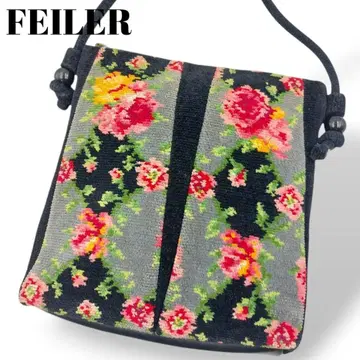 페이러 꽃무늬 숄더백 꽃무늬 FEILER