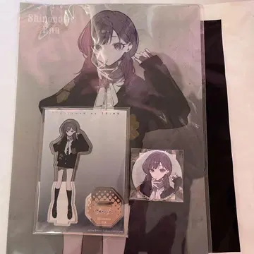 프로세카 에나 ZOZOTOWN 아크릴 스탠드 캔 배지 클리어 파일