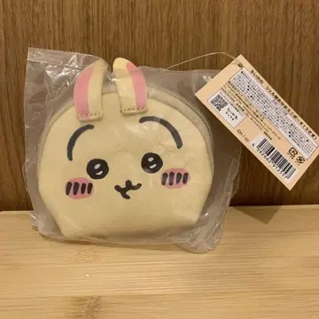 치이카와 (먼작귀) 쉘형 오카오 미니 파우치 토끼