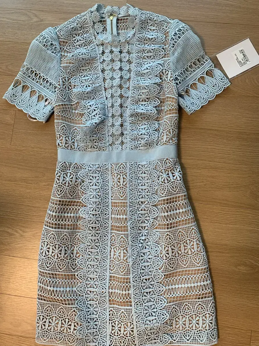 Self-Portrait Blue Dress