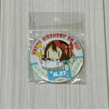 케이온! 히라사와 유이 유이 벌스데이 고로하무 캔뱃지 레어