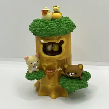 겹쳐서 즐기는 리락쿠마의 숲 세트 피규어