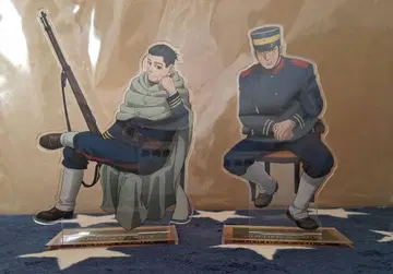 골든 카무이 군인 브로마이드 패턴 빅 아크릴 스탠드 오가타 삼나무 세트