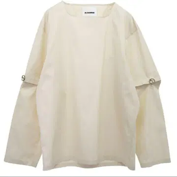 질샌더 셔츠 6SNC DETCH SLEEVE
