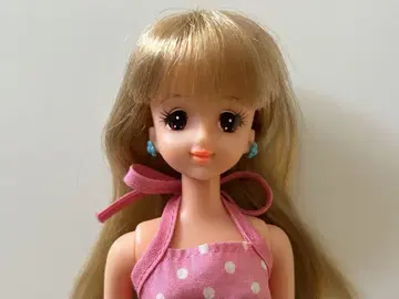 타카라 바비 제니 레이디 마리아 바디 도트 원피스 당시의 물건