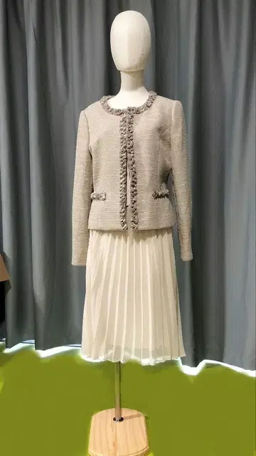 세레모니 수트 13호 L-XL 베이지 수트 엄마 여성 수트 빅 사이즈