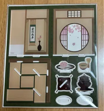 후쿠야 캐릭터 복권 캐릭터 복권 브라운 다실 디오라마 화과자