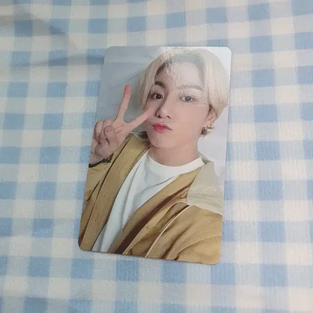 bts 방탄 정국 be 위버스 특전 포카