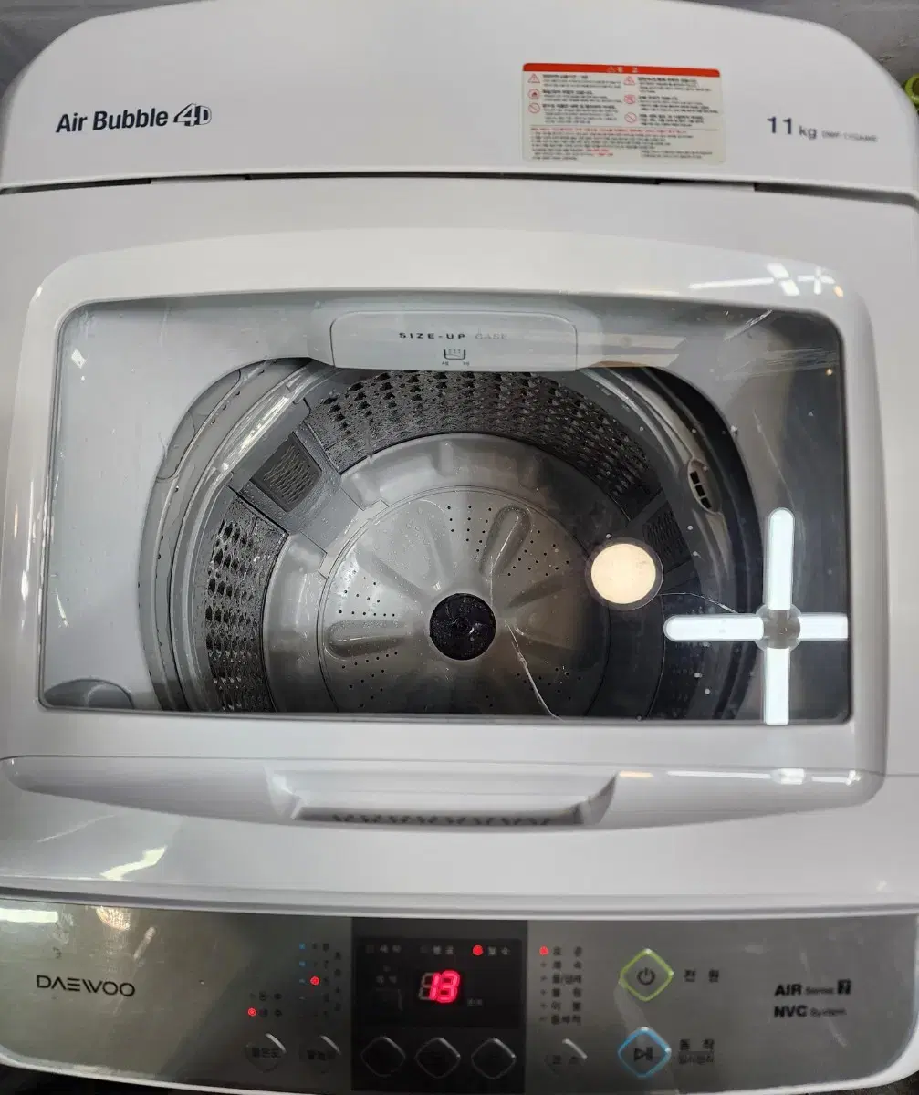 세탁기 11kg 분해청소됨 배달설치무료