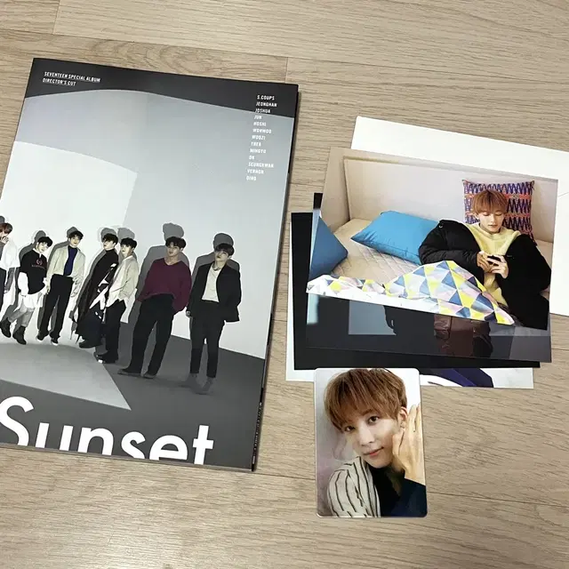 세븐틴 디렉터스컷 Director's Cut 개봉앨범 정한 포카엽서 양도