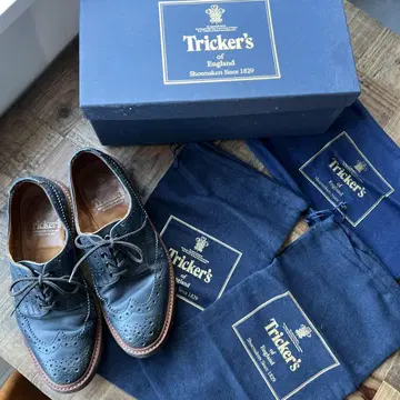공식 매장 구매 Tricker's 네이비 트리커스 컨트리 sizu8