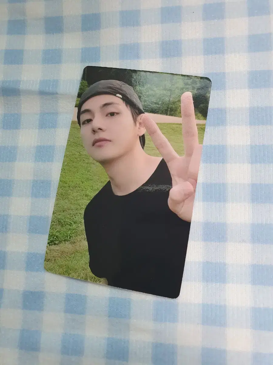 bts 방탄 뷔 인더숲 태형 포카