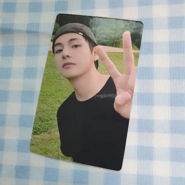 bts 방탄 뷔 인더숲 태형 포카