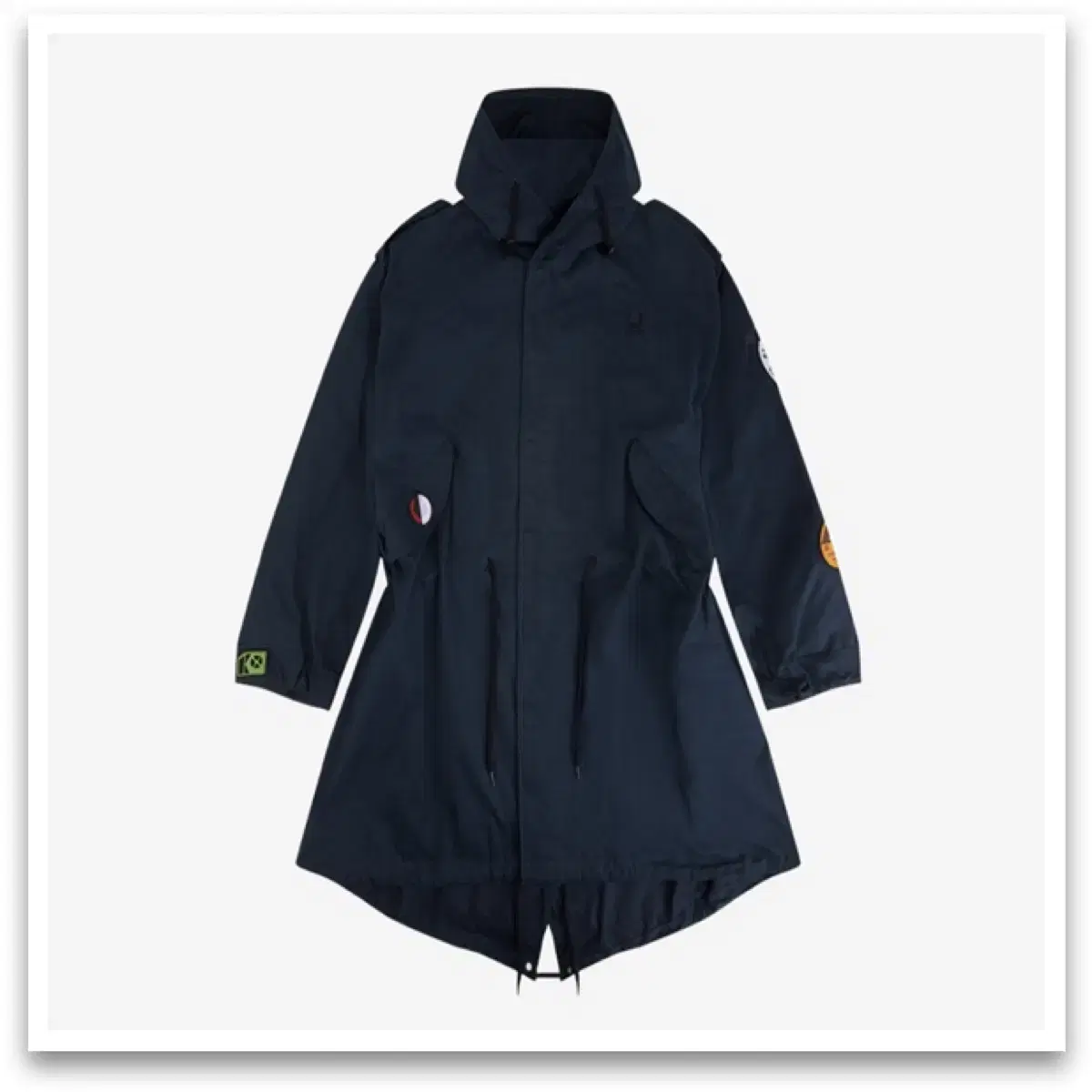 Raf Simons X Fred Perry Patched Parka