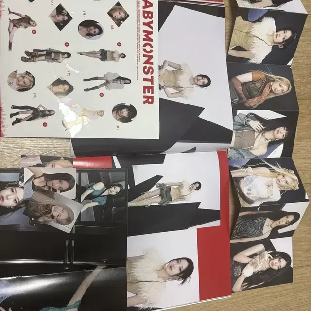 베이비몬스터 SHEESH앨범[BABYMONS7ER] PHOTOBOOK