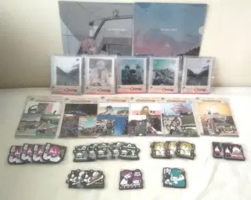 제일복권 유루캠 Vol.2 아크릴 스탠드 러버 참 스티커 파일