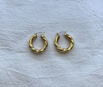 로라 롬바르디 GAIA EARRINGS Textured br 귀걸이