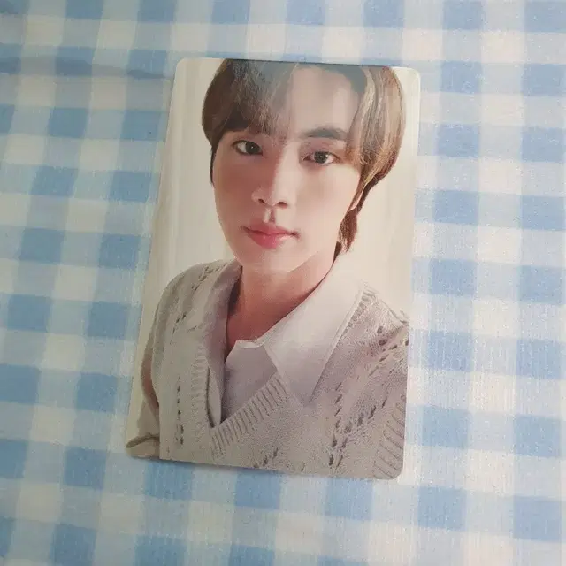 bts 방탄 데코키트 진 양면포카