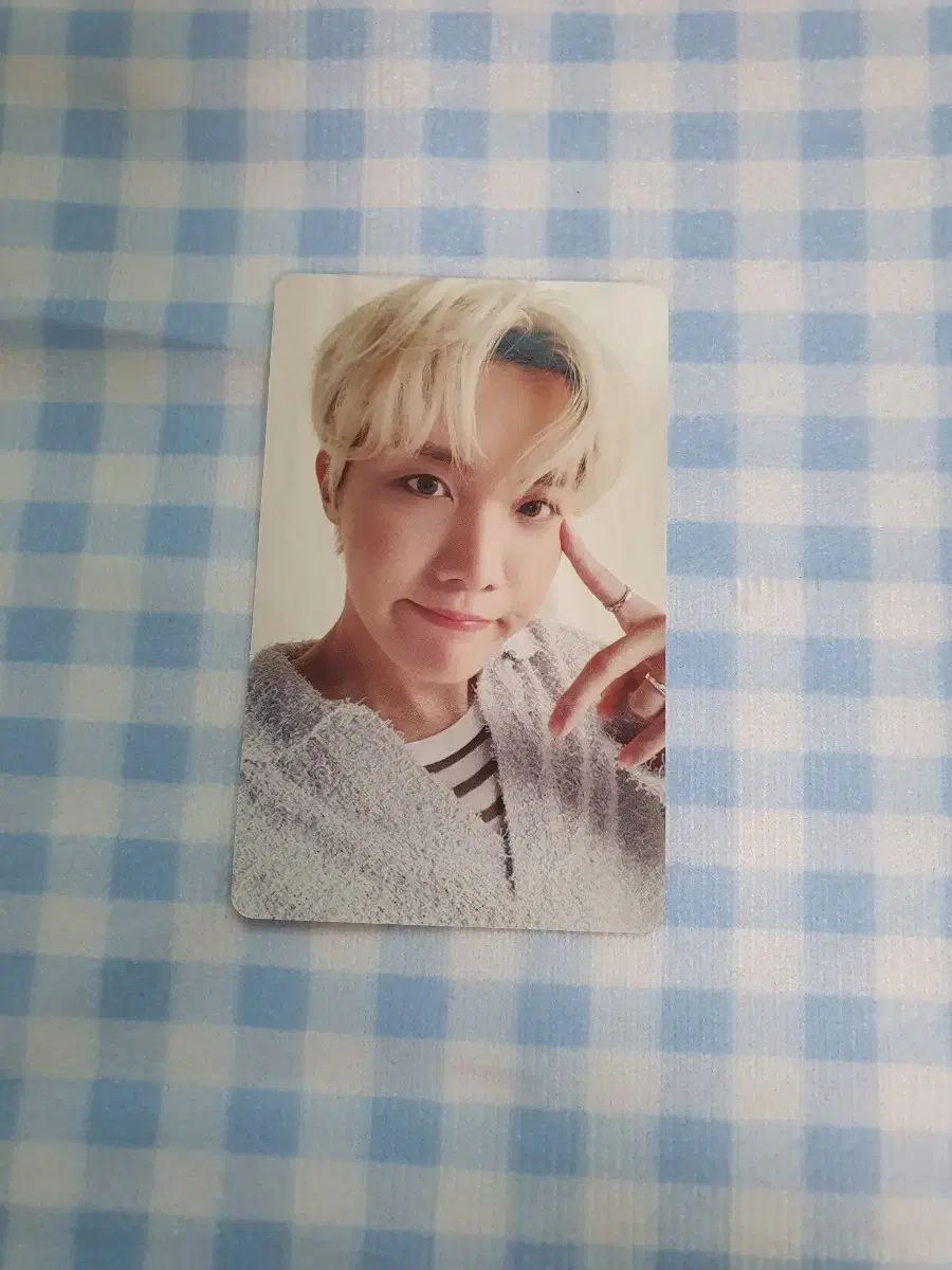 bts 방탄 제이홉 데코키트 호석 양면포카
