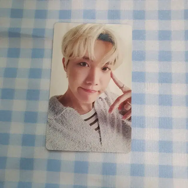 bts 방탄 제이홉 데코키트 호석 양면포카