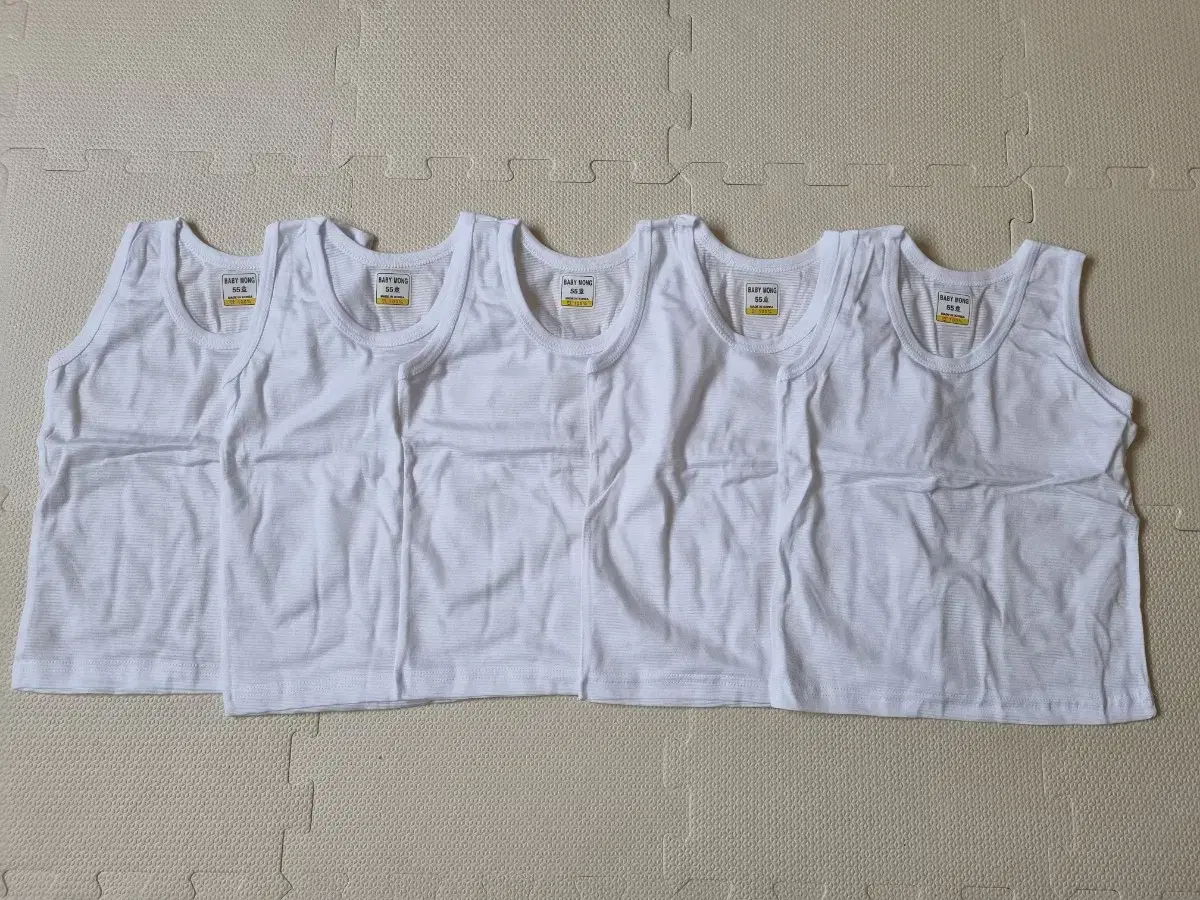 Children's Running Shirt No. 55, Size 2-3 years, 5 pieces