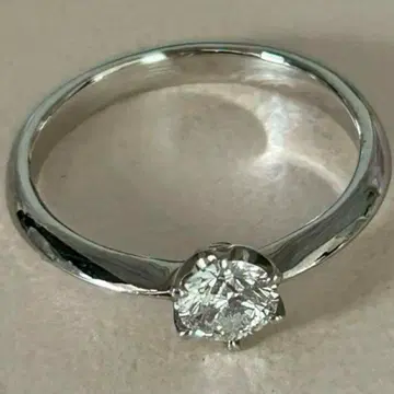 [컨디션 최상] 다이아몬드 반지 0.4ct. 플라티나 900 11호