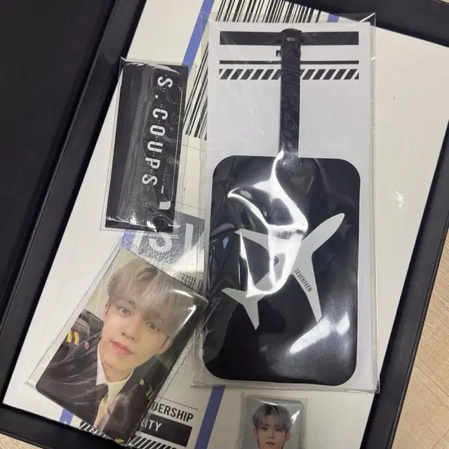 세븐틴 앨범 포토카드 증명사진 미개봉