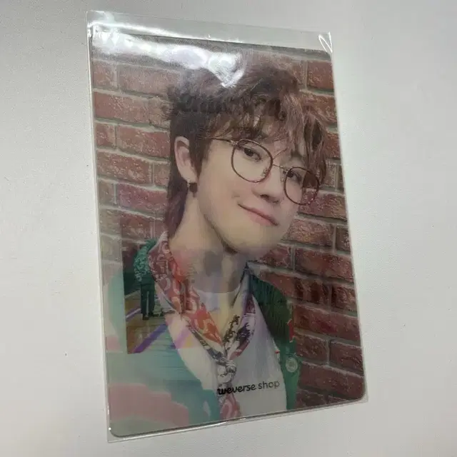 세븐틴 디에잇 위버스 특전 엽서 랜티큘러 홈런 세미콜론