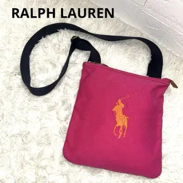 RALPH LAUREN 랄프 로렌 숄더백 캠퍼스 핑크