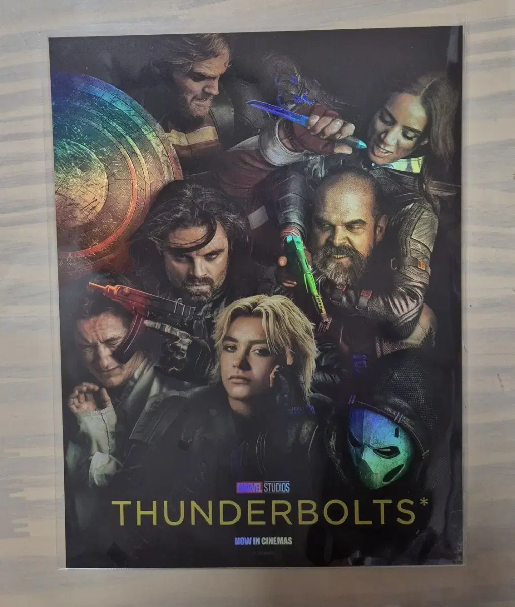 Same Day Shipping) Thunderbolts Art Card sealed Lotte Cinema Academy Avengers Marvel ttt
