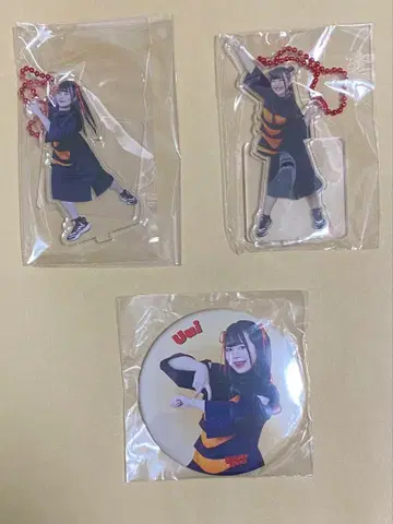 FingerRuns 오가사와라 유이 아크릴 키링 배지