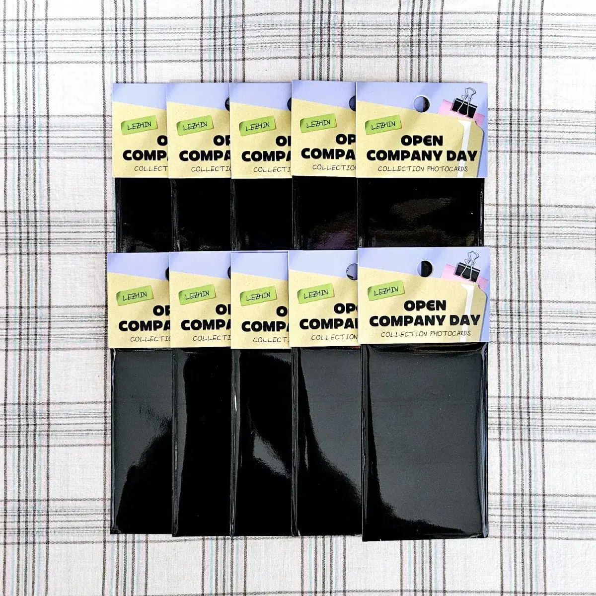 Cafe Le Bom Open Company Day Resin Gong Collection photocard poca Unsleep Clam Boy