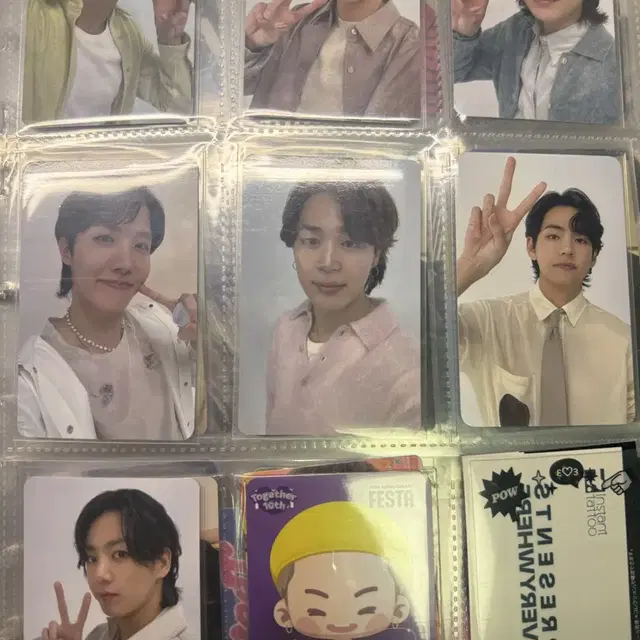 방탄 10주년 페스타 포토카드