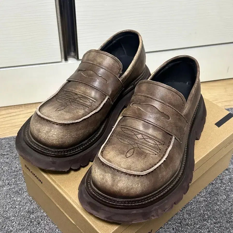 【DNSR】Mammoth Horseleather Loafer DNSR Mammoth Western Horse Leather Loafer Brown #DNSR,#로퍼,#dnsr