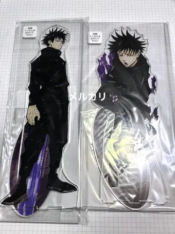 주술회전 아크릴 메가 피규어 아크릴 스탠드 후시구로 메구미 2개 세트