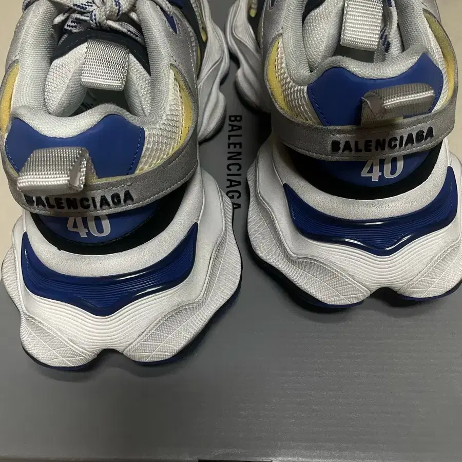 New Product, Weekend Special] Balenciaga Cargo Sneakers Blue #카고