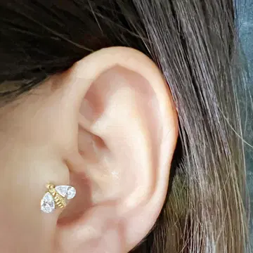 바디 피어싱 16g 6mm 티타늄 벌