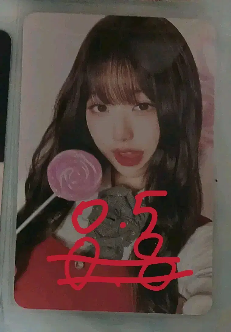 아이브 장원영 장원영포카 아이브팬콘 아이즈원장원영