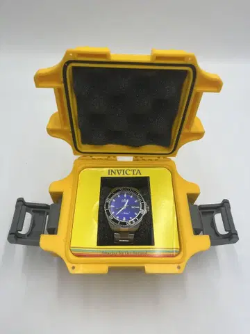 Invicta 인빅타 남성용 프로 다이버 블루 페이스 손목시계
