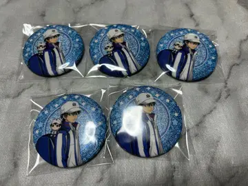 신 테니스의 왕자님 테니스의 왕자님 오키누이 캔뱃지 글리터 에치젠 료마