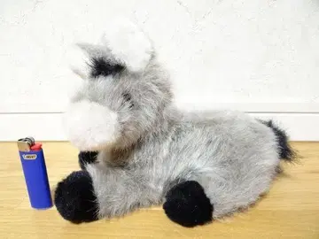 레어 80년대 빈티지 당나귀 말 봉제 인형 레트로 쇼와 당시 물건