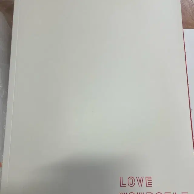 방탄 월드투어 LOVEYOURSELF 프로그램 북