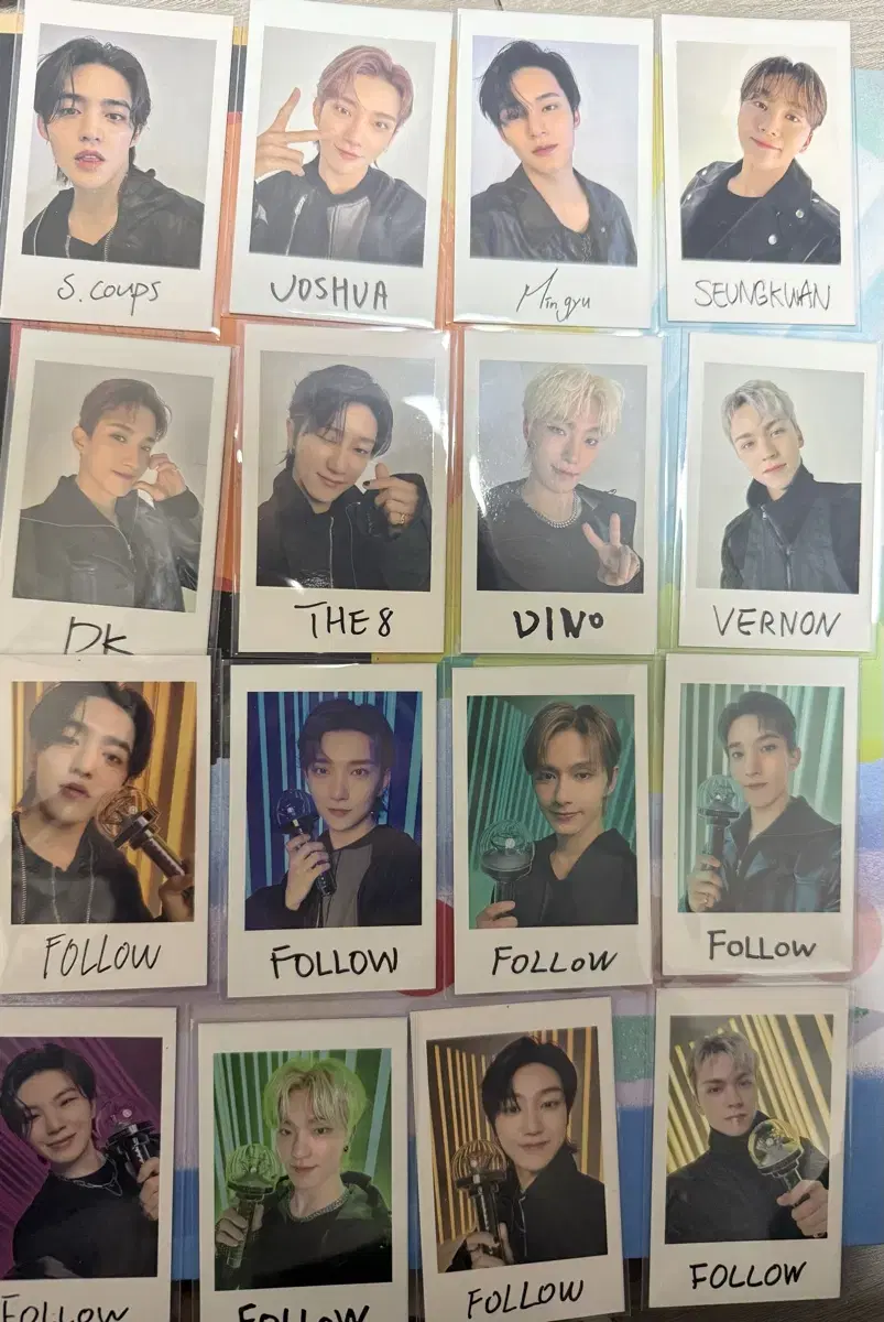 세븐틴 팔로우 투 재팬 인스턴트포카