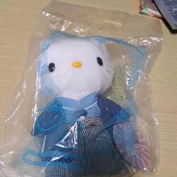 일본식 결혼식 헬로키티 봉제 인형