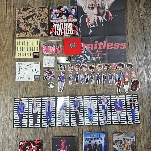 엔시티 127 앨범 5장 일괄 미개봉포함 판매합니다