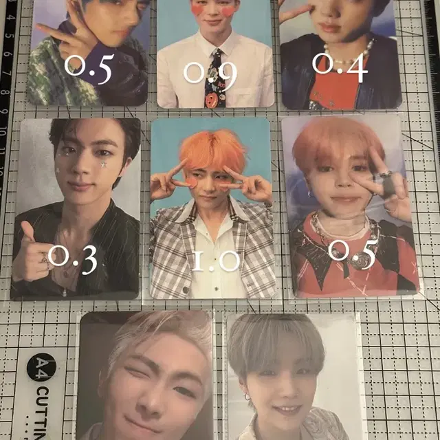 방탄 포카 판매 일괄 개별 가능